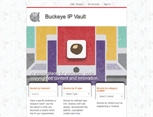 Tablet Screenshot of buckeyevault.com